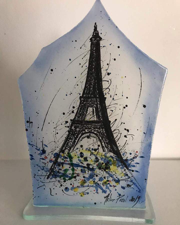 Objet décoratif en verre Chartres