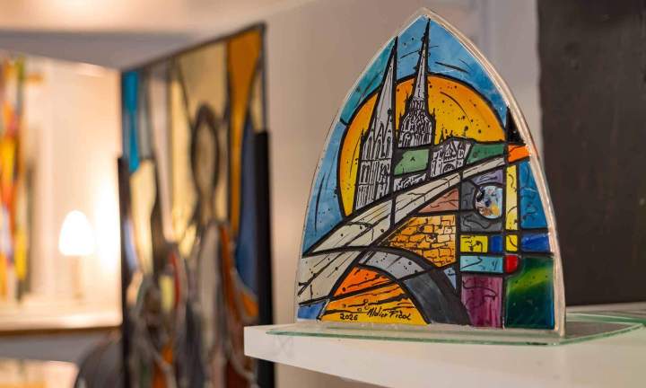 Travaux de création sur vitre Chartres